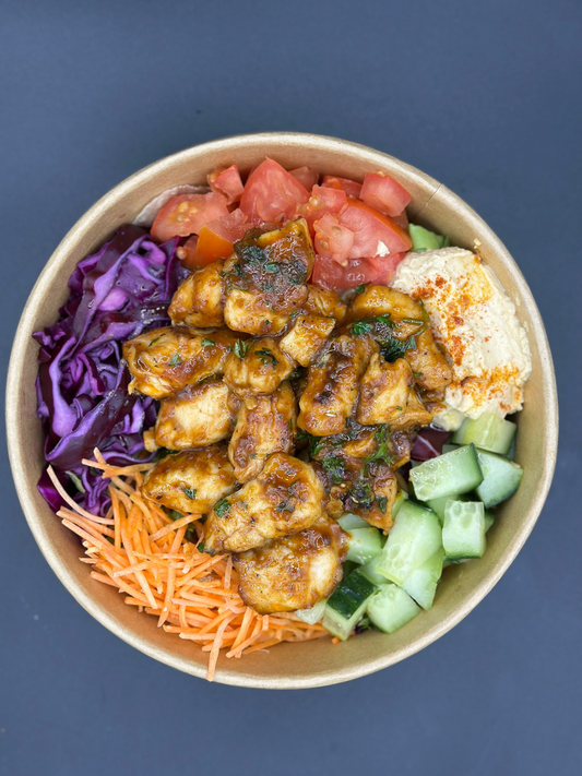 SALADE DE POULET SATAY